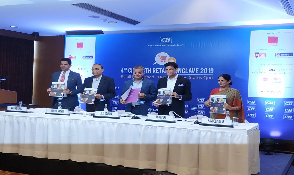 Report Release at CII North Retail Conclave 2019